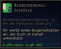 Rekrutierung: Schütze