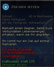 Zeichen setzen