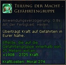 Teilung der Macht - Gefährtengruppe