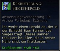 Rekrutierung: Siegesherold