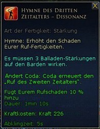 Verbesserter Schrei des Chors (Resonanz)