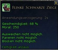 Anordnung Fertigkeiten/Eigenschaften - Leiste